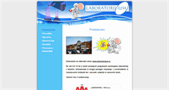 Desktop Screenshot of laboratorijum.si